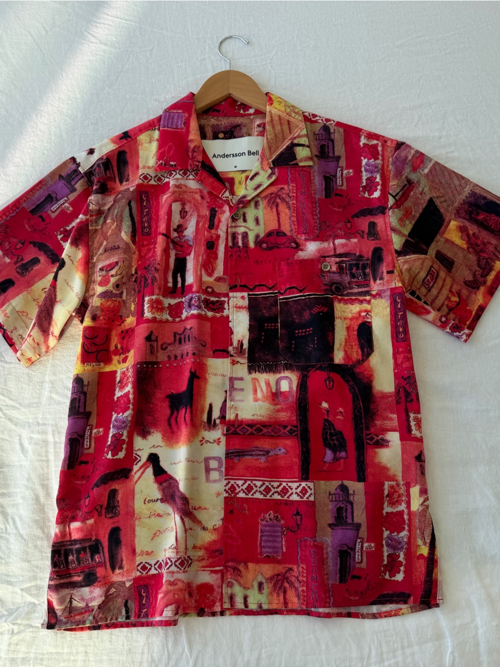 Men’s Patterned Shirt by Anderson Bell